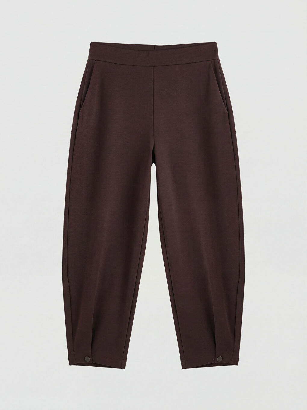 Kahverengi Soft Touch Kadın Eşofman Altı