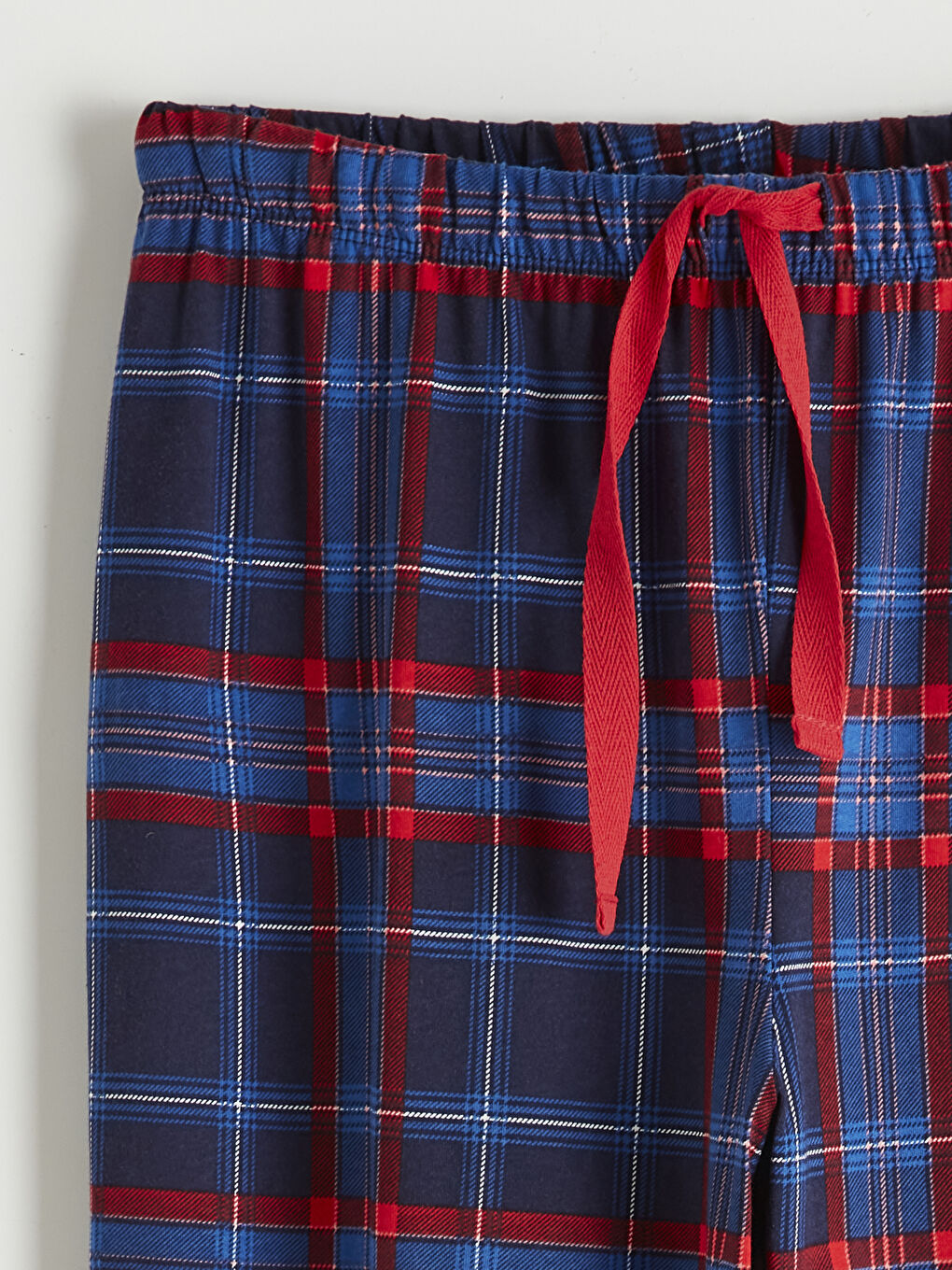 Lacivert Bisiklet Yaka Fiyonk Nakışlı Kadın Pijama Takım-4