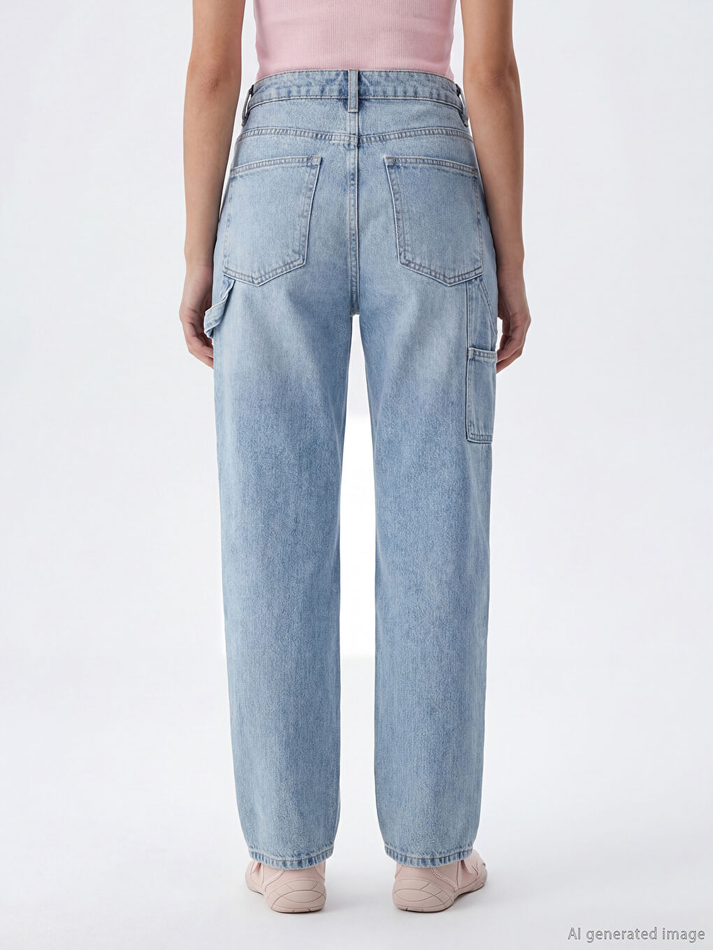 Mavi Baggy Fit Kadın Jean Pantolon-3