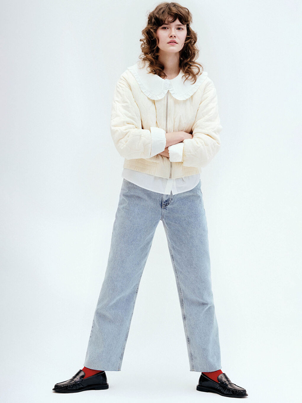 Mavi Straight Fit Kadın Jean Pantolon-2