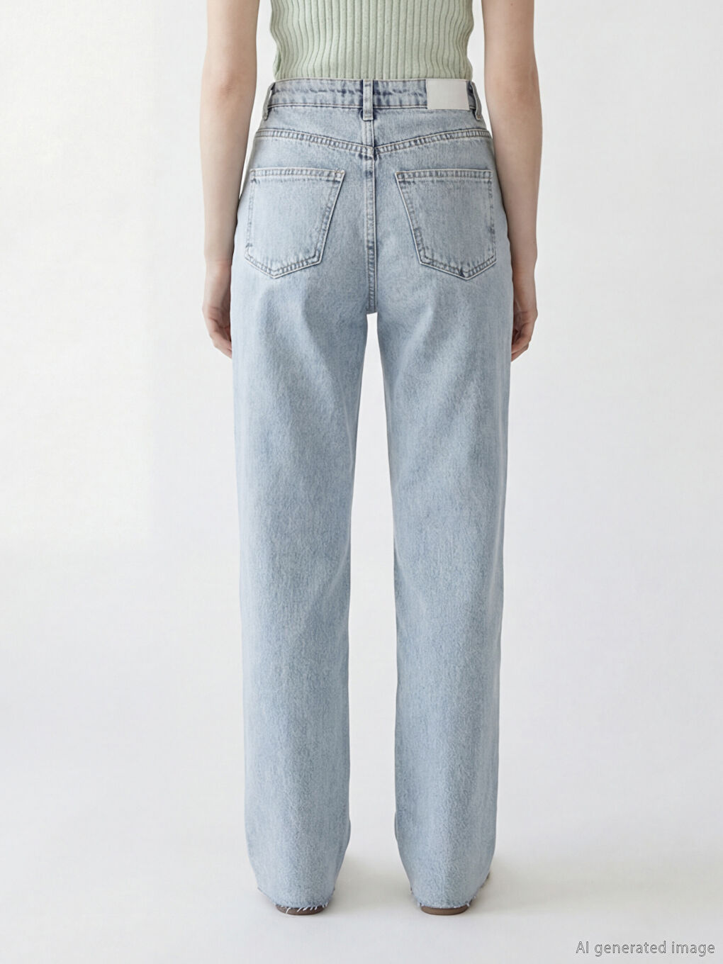 Mavi Straight Fit Kadın Jean Pantolon-4