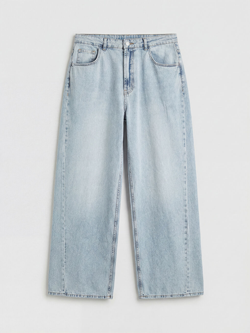 Mavi Wideleg Kadın Jean Pantolon	