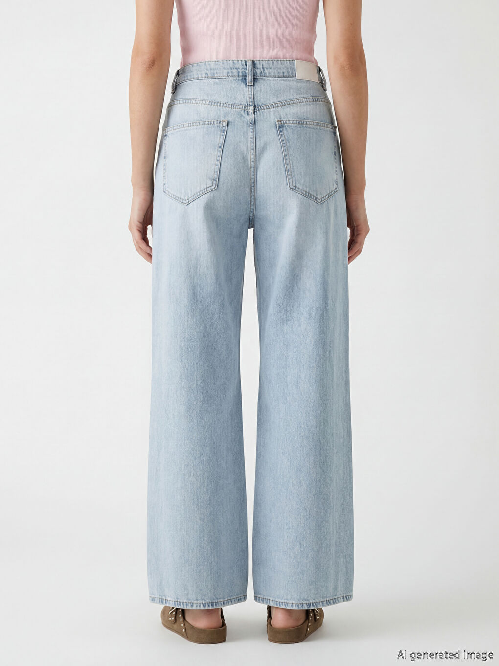 Mavi Wideleg Kadın Jean Pantolon	-3