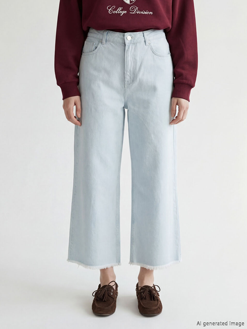 Mavi Wideleg Kadın Jean Pantolon	-1