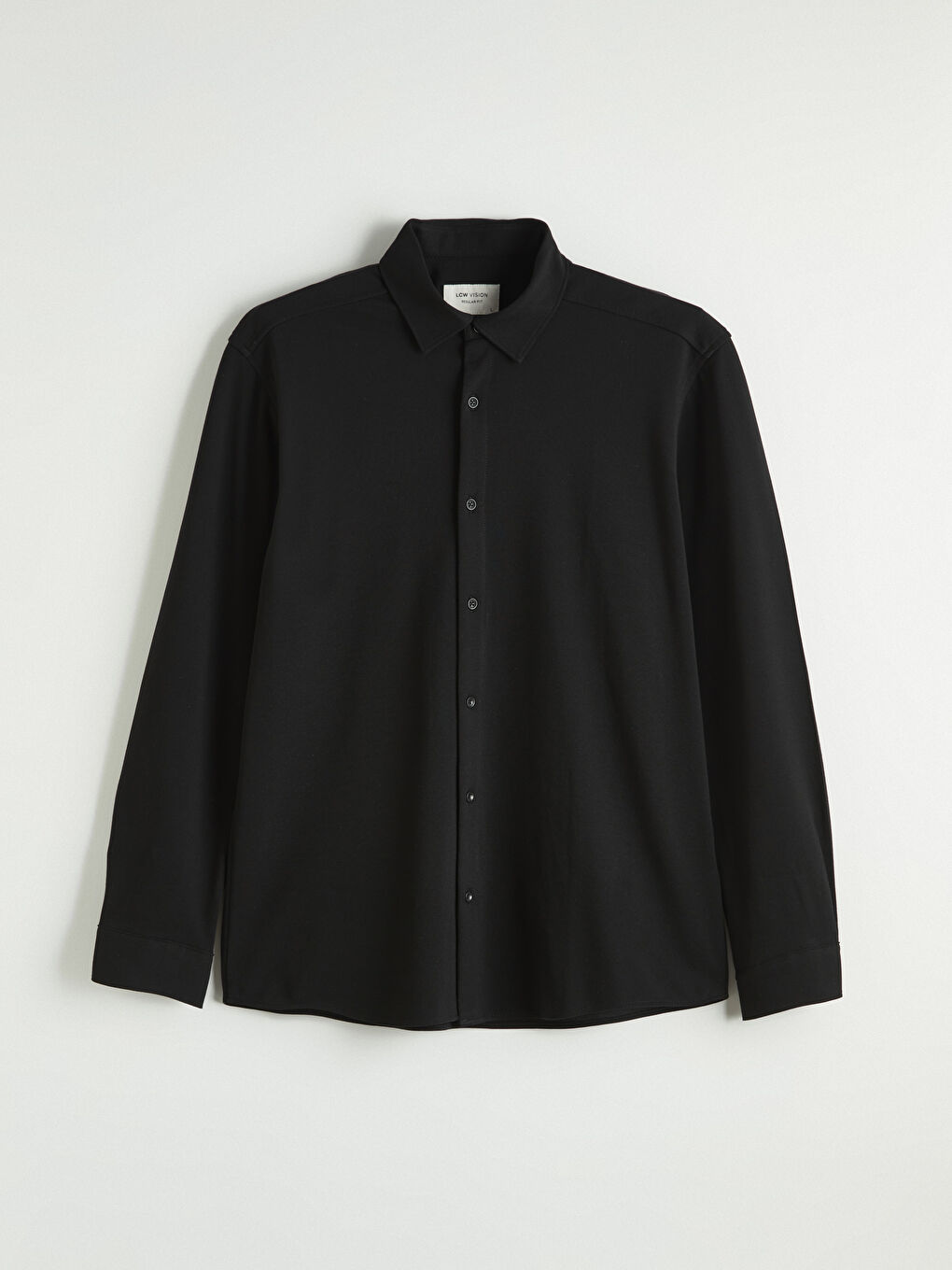 Siyah Regular Fit Erkek Gömlek