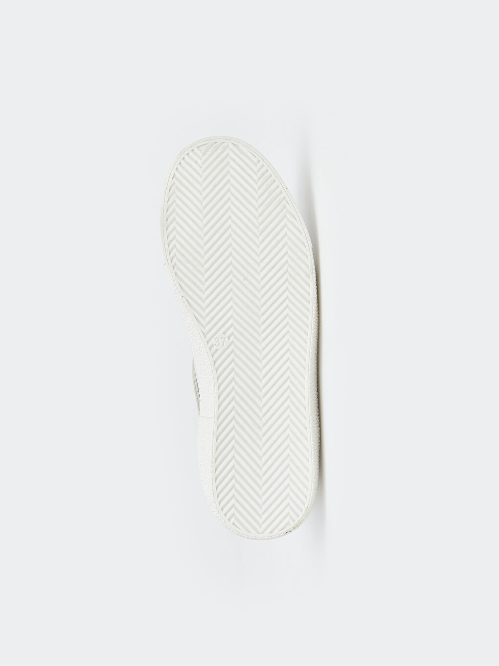 Beyaz Bağcıklı Kadın Spor Ayakkabı-3