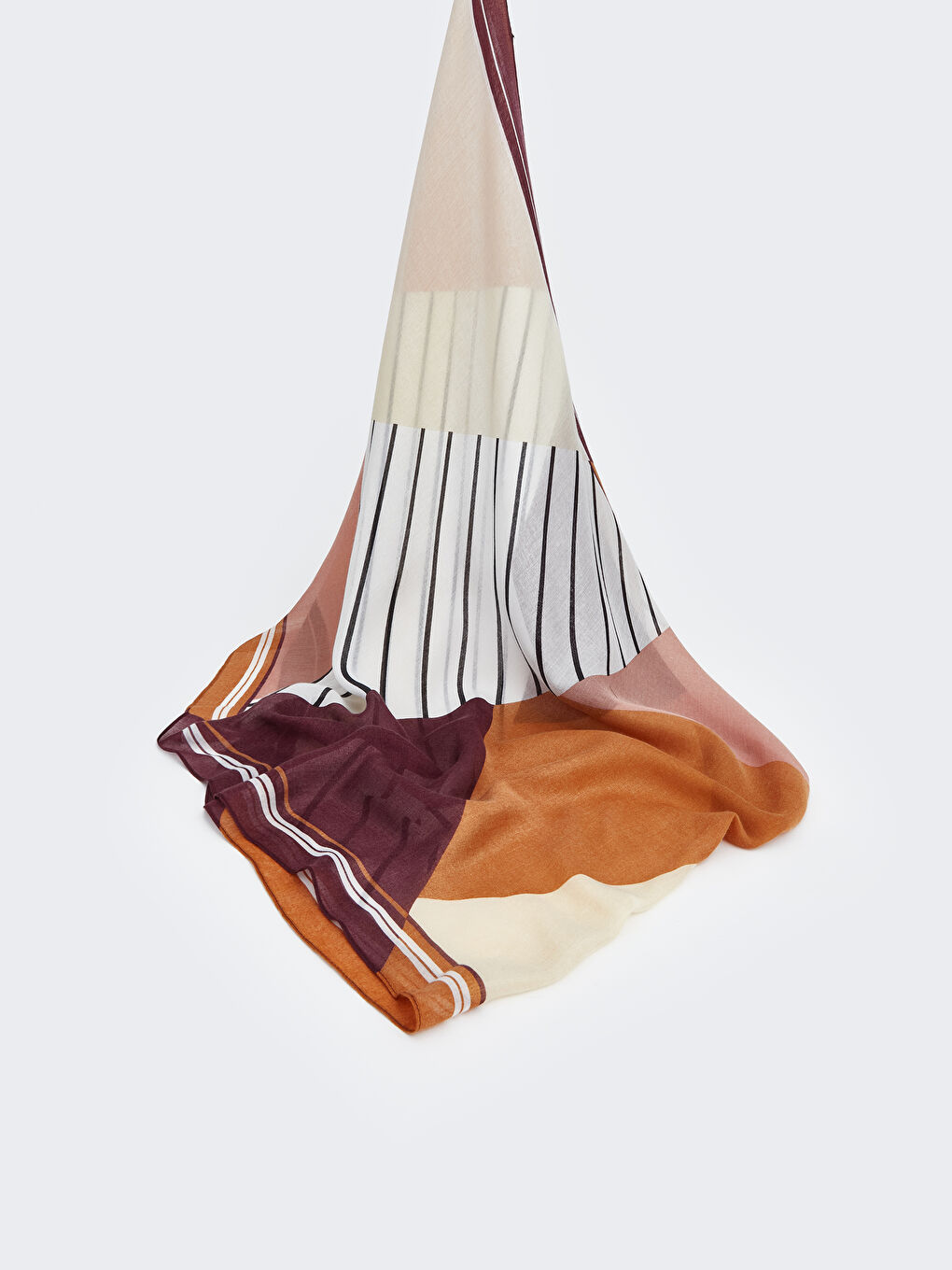 Woman BEIGE Large Scarf