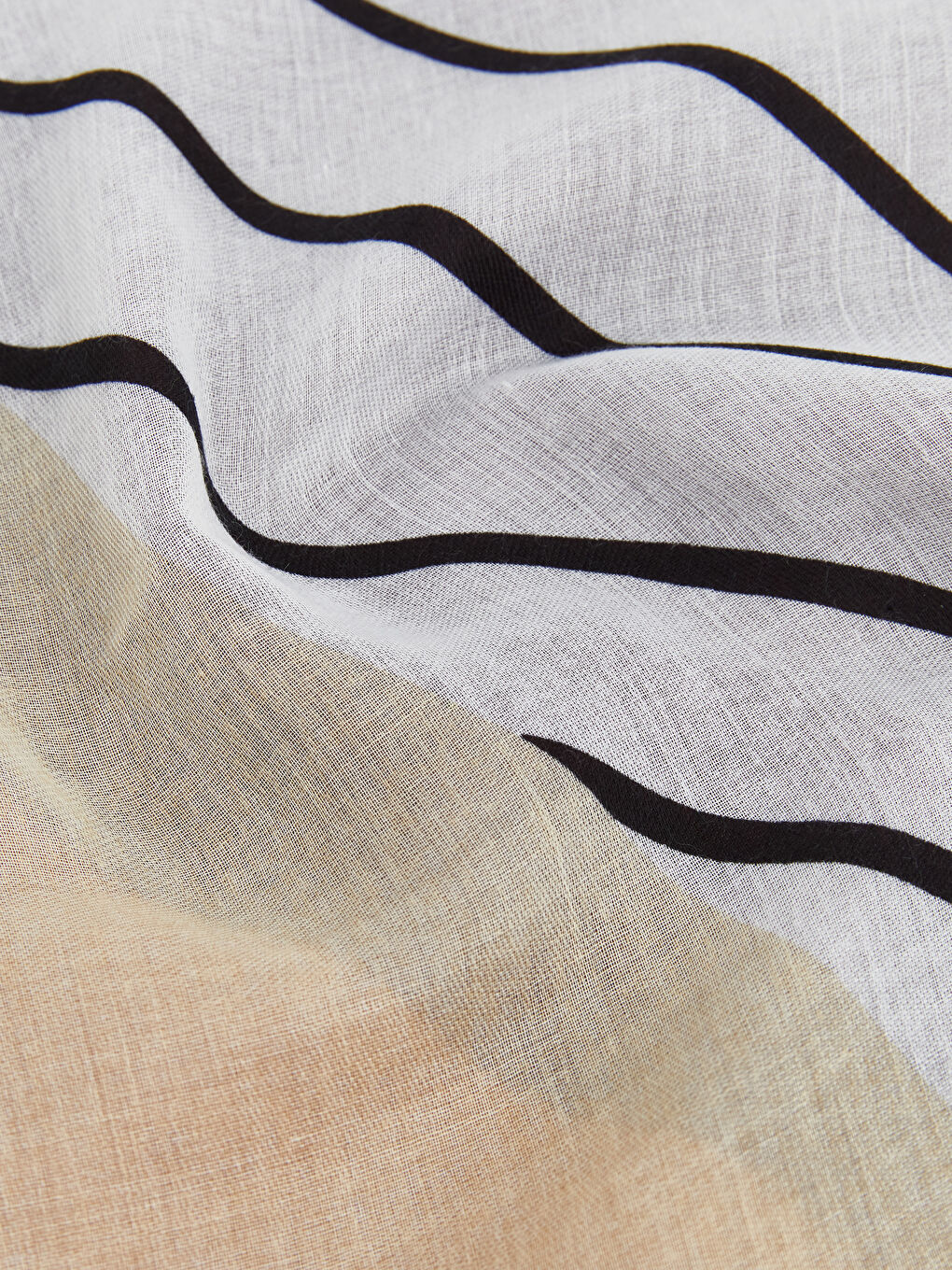 Woman BEIGE Large Scarf-2