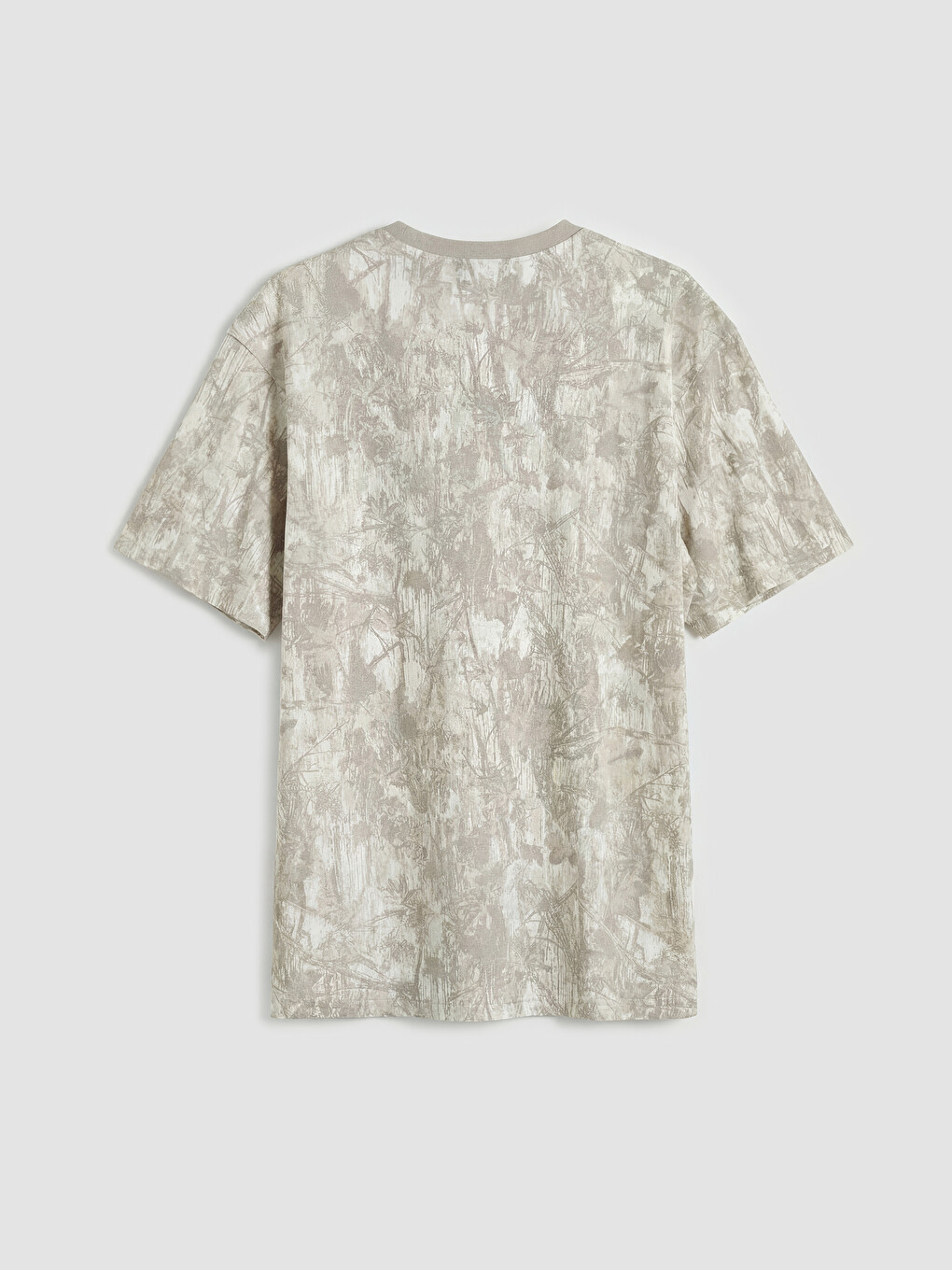 Loose Fit Patterned Men's T-Shirt-5