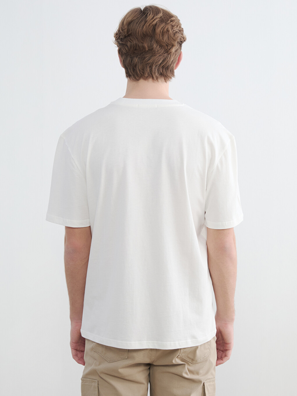 Crew Neck Montana Printed Men's T-shirt-3