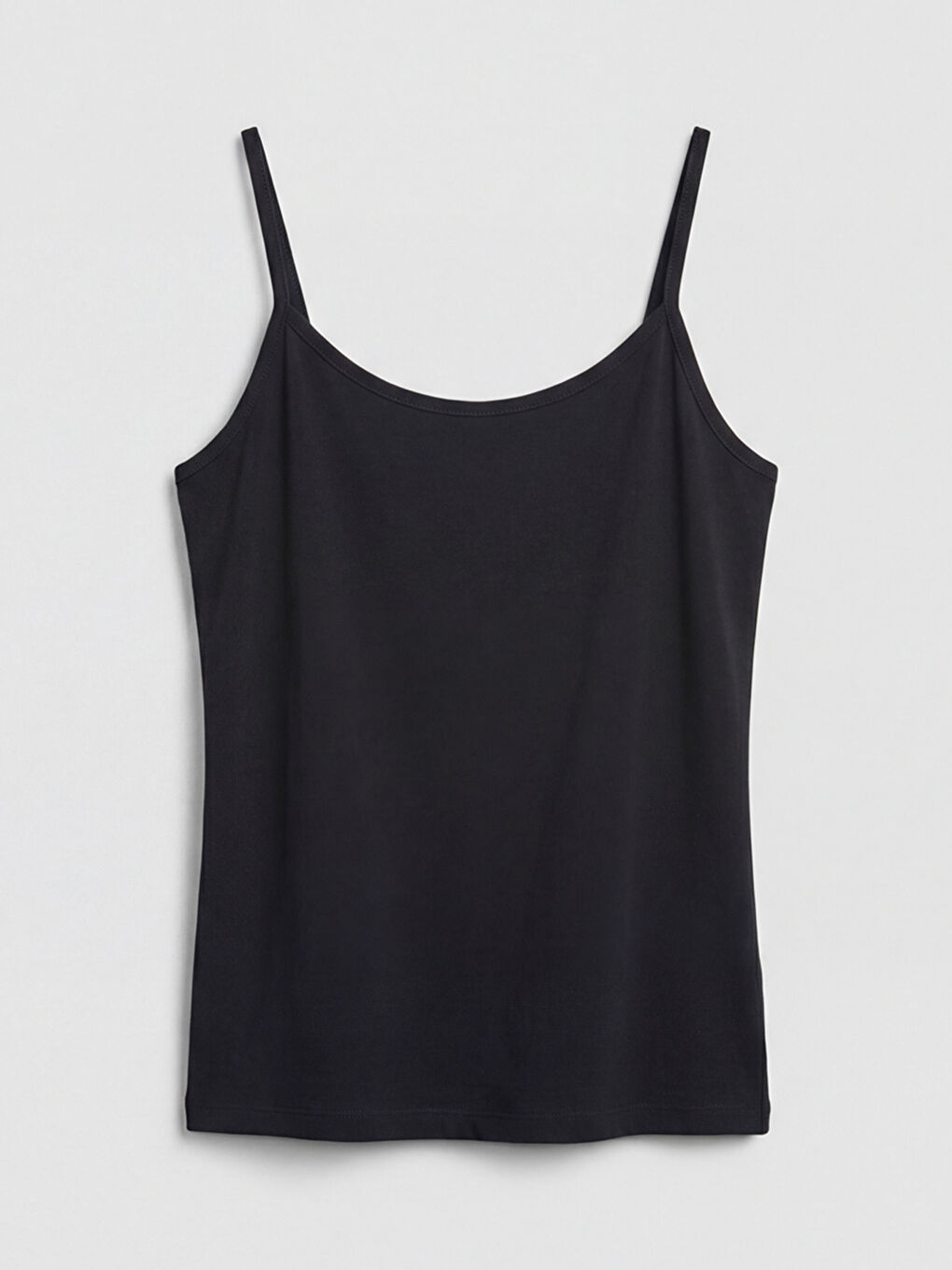 Siyah U Yaka Askılı Kadın Atlet