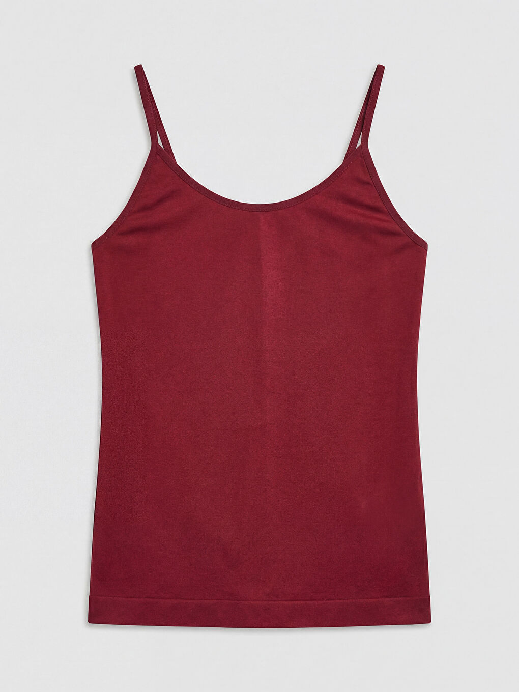 Mürdüm U Yaka İp Askılı Kadın Atlet