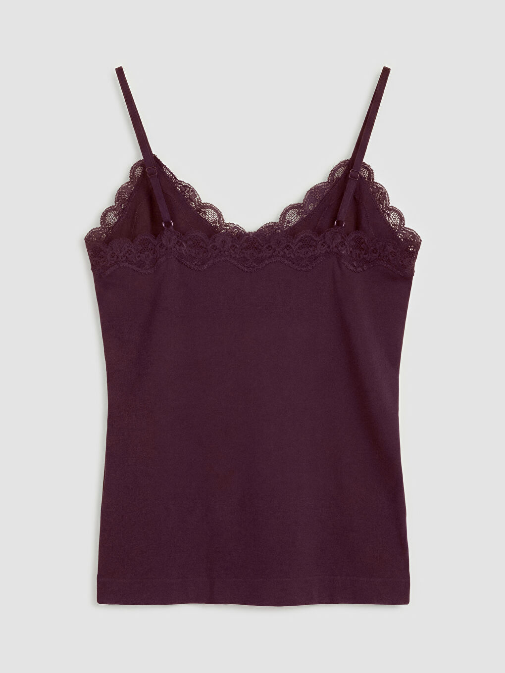 V Neck Lace Strappy Women's Vest-1