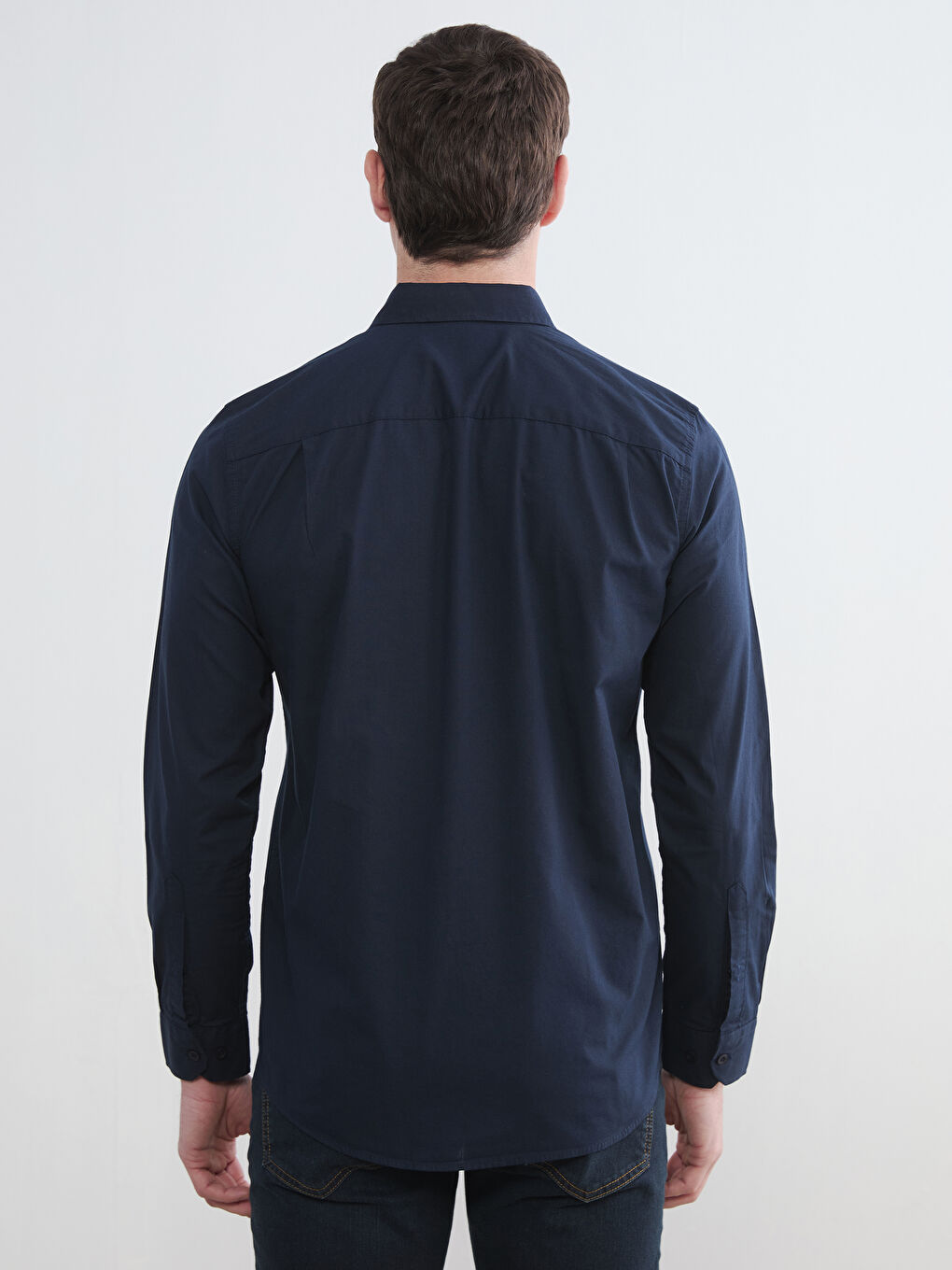 Mavi Regular Fit Poplin Erkek Gömlek-3