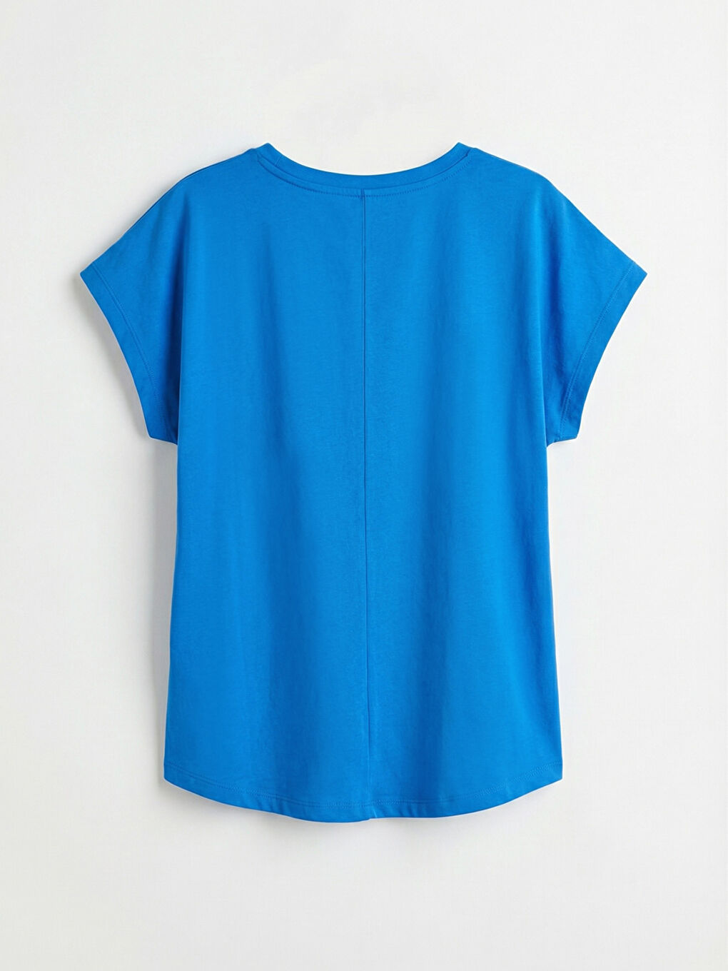 Mavi Bisiklet Yaka Kadın Tişört-5