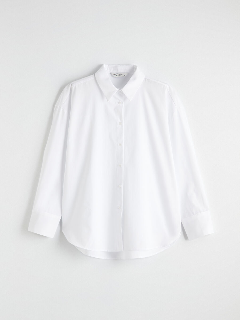 Beyaz Kadın Gömlek Tunik-4