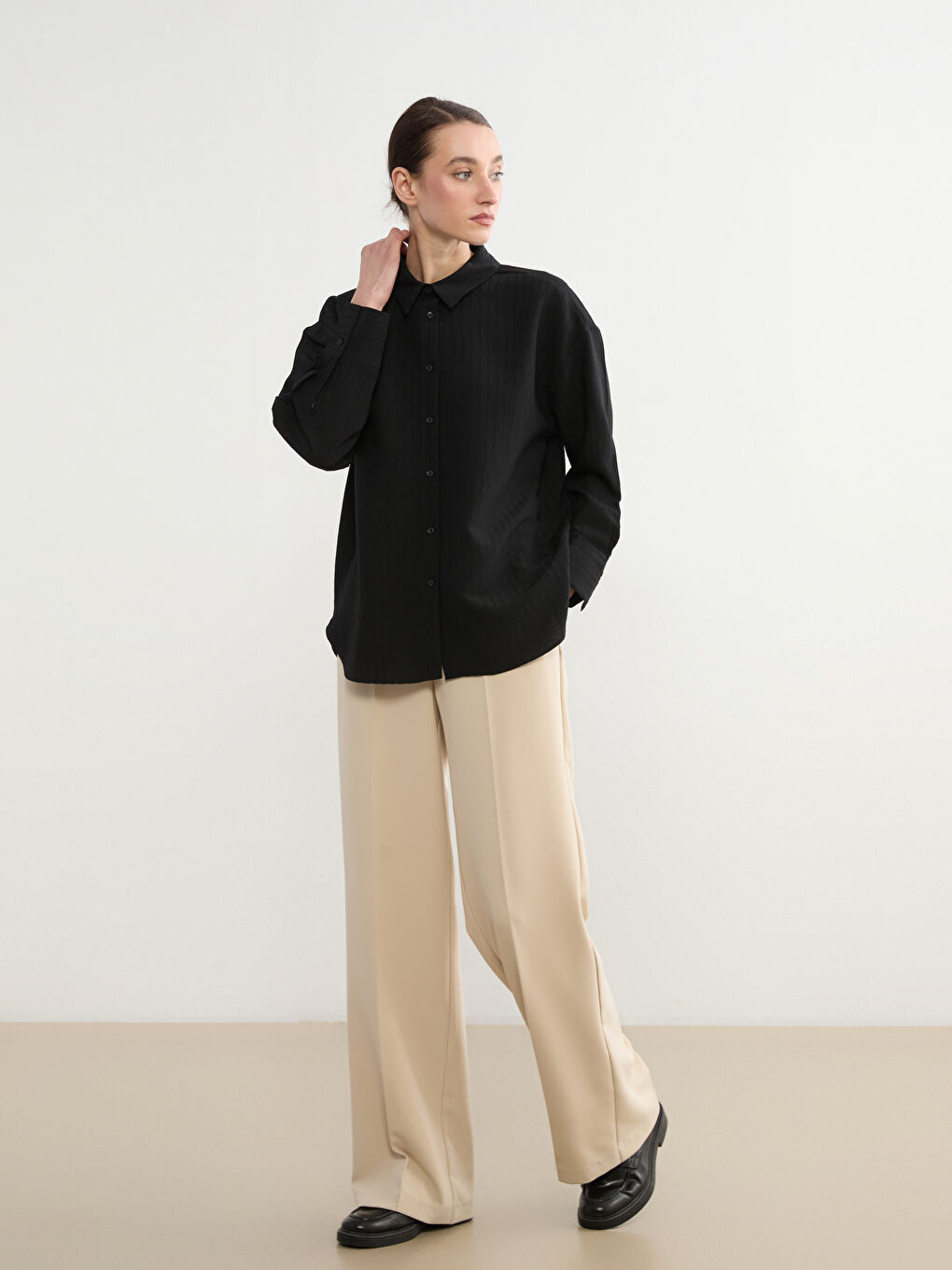 Striped Women's Shirt-1