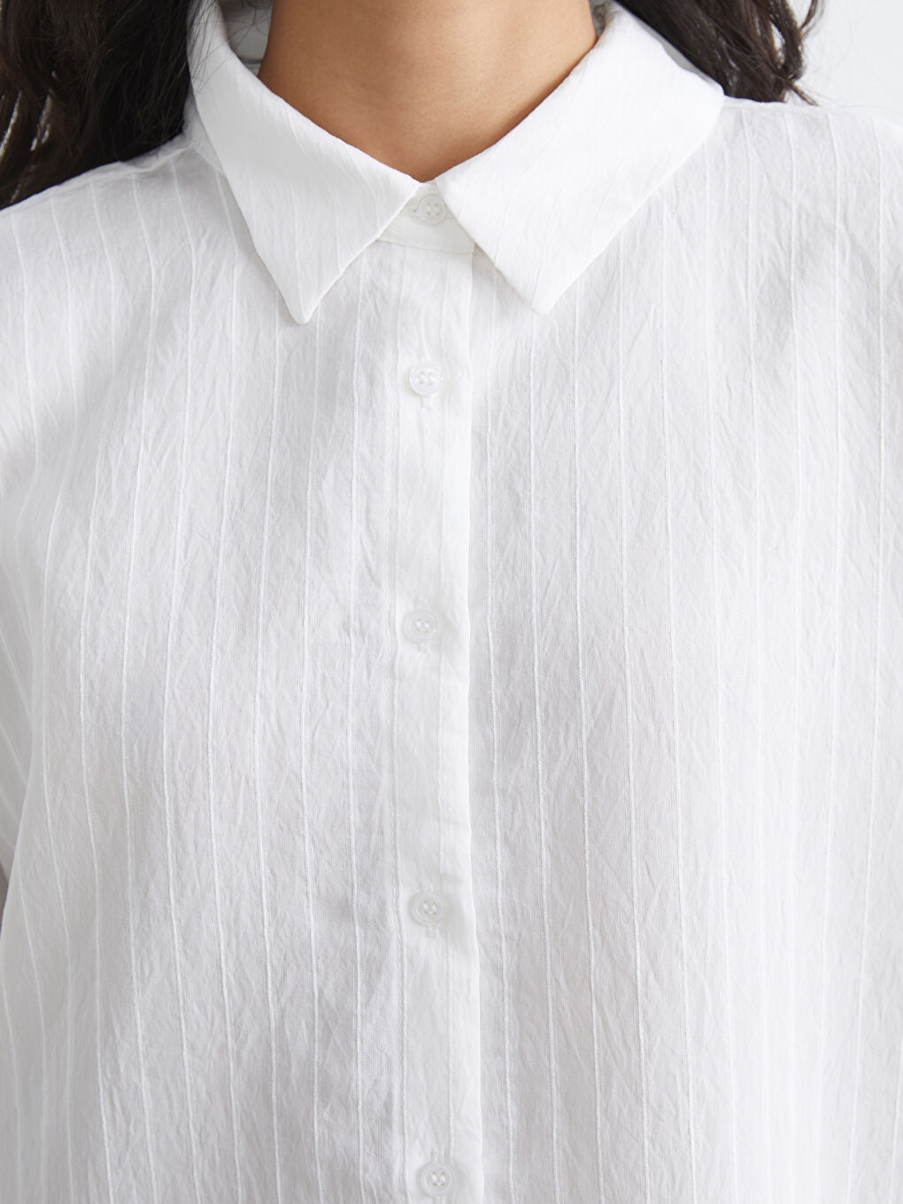 قميص مخطط للنساء-2