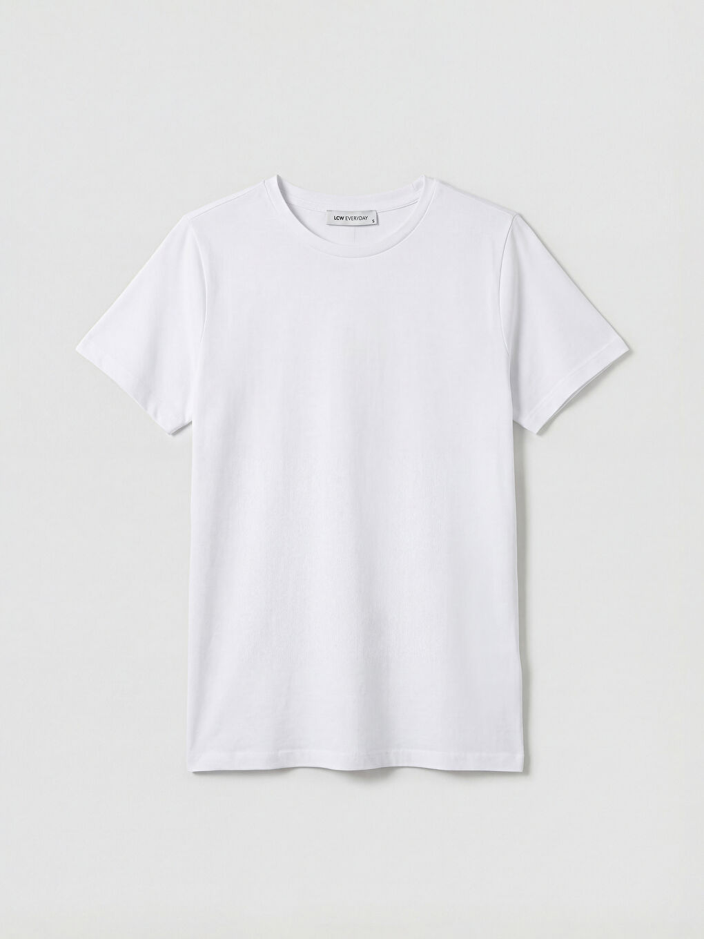 әйелдерге арналған дөңгелек жағалы футболка-3