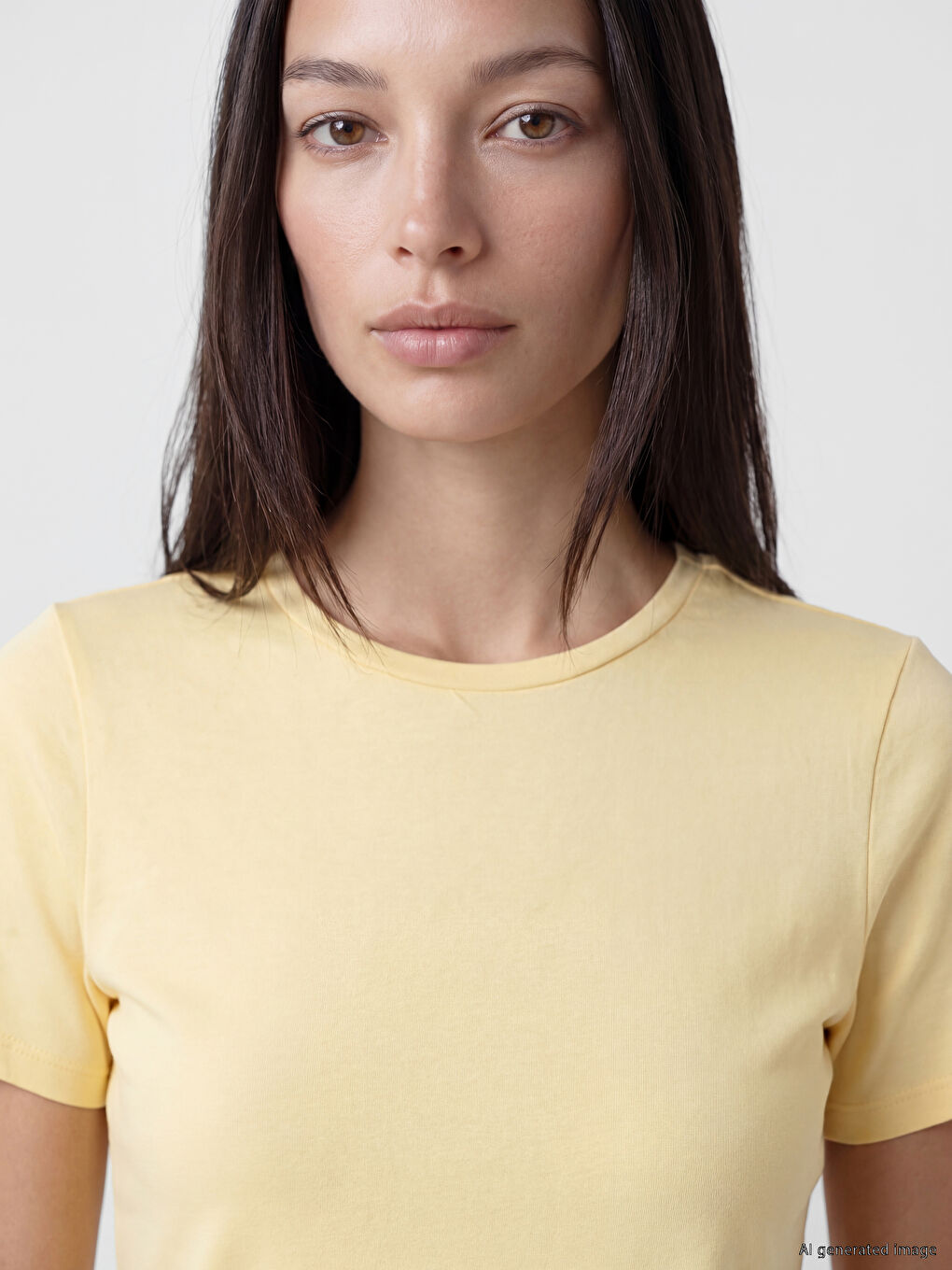 Crew Neck Women's T-Shirt-2