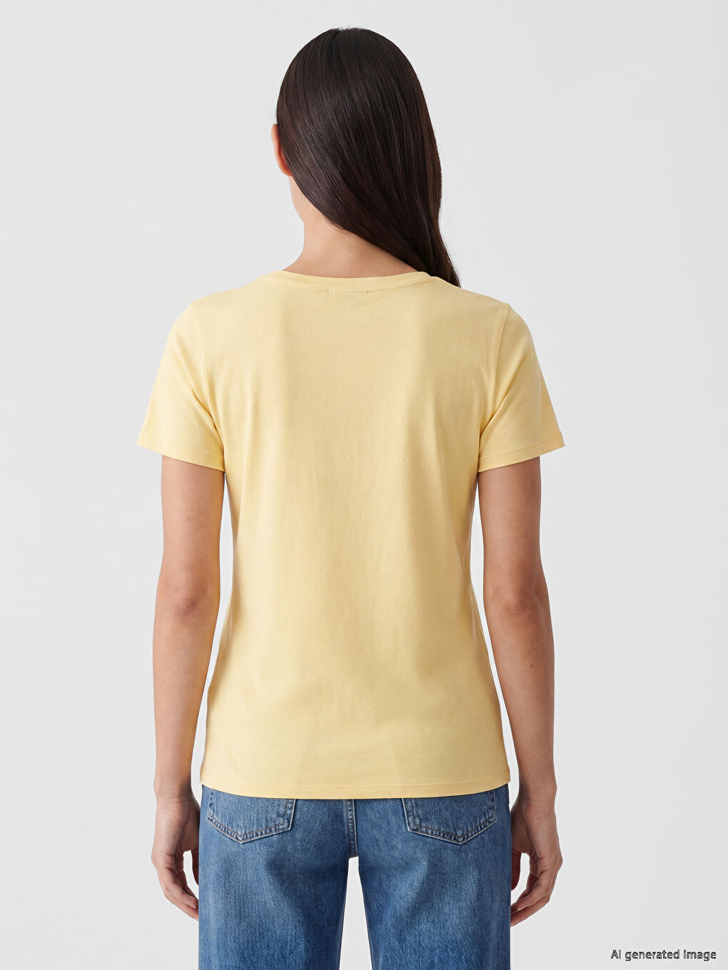 Crew Neck Women's T-Shirt-3