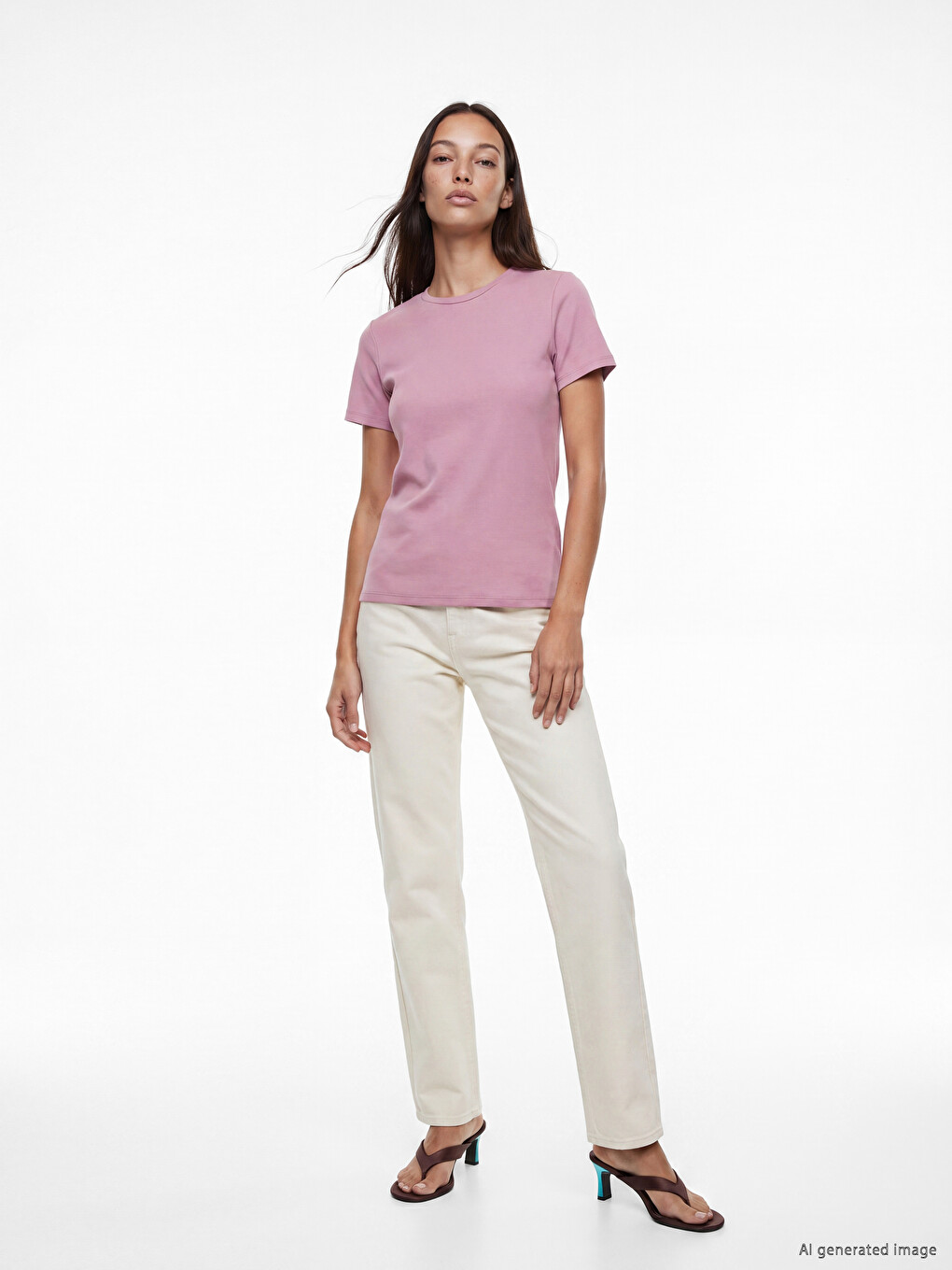 Women's Crew Neck T-Shirt-2