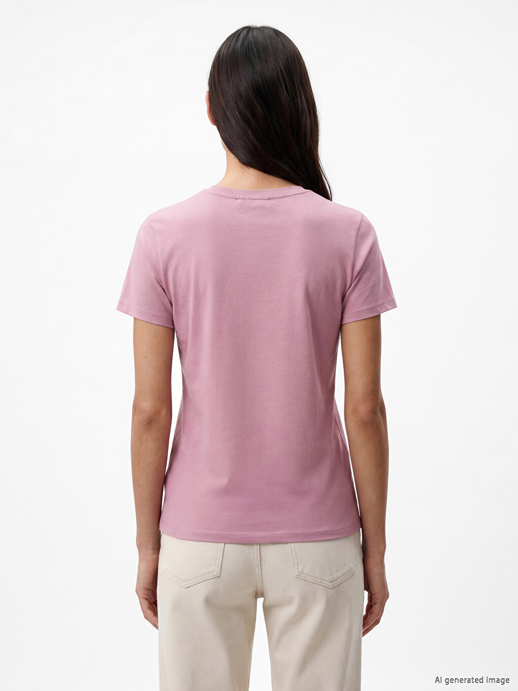Women's Crew Neck T-Shirt-6