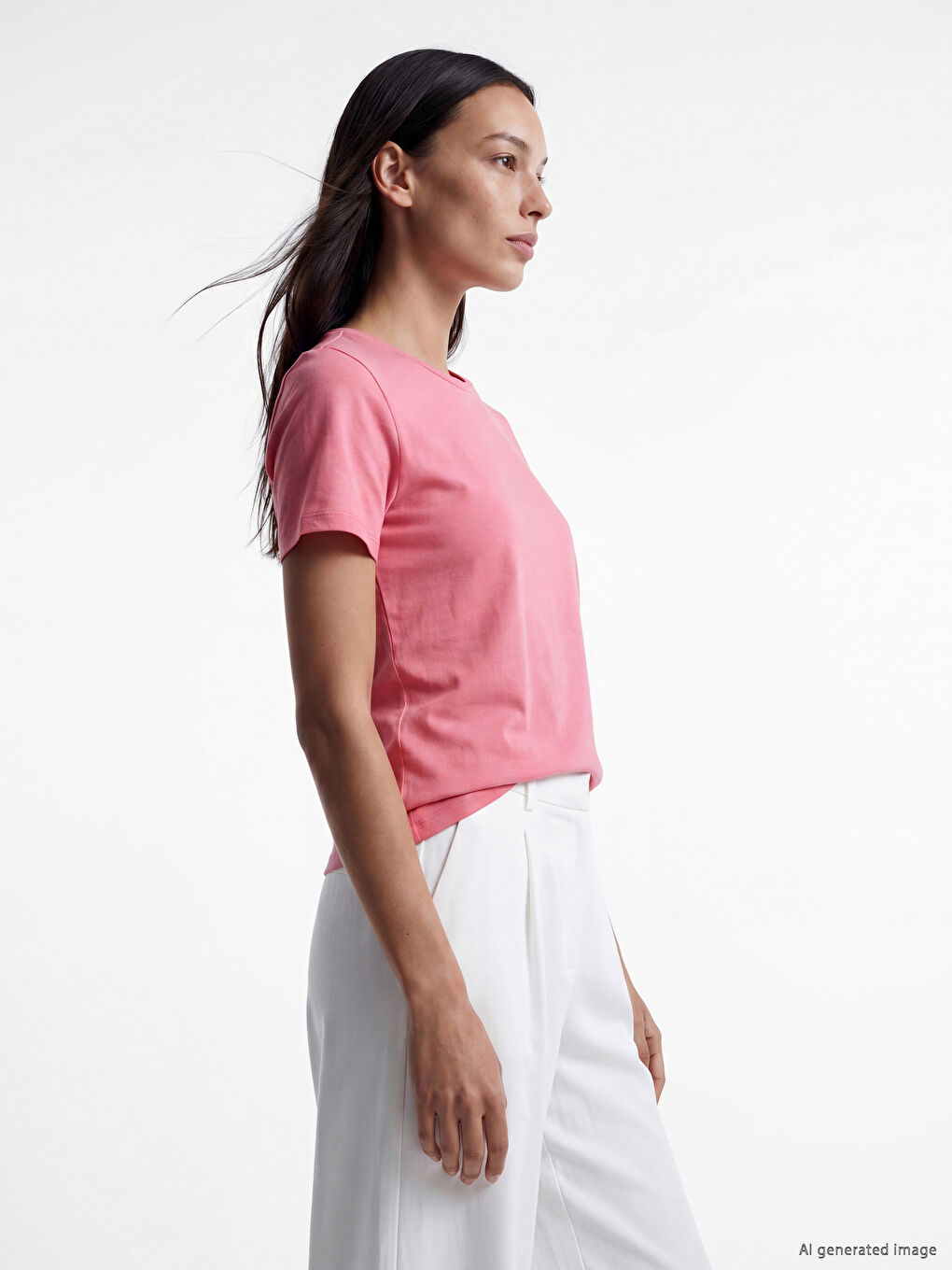 Women's Crew Neck T-Shirt-1