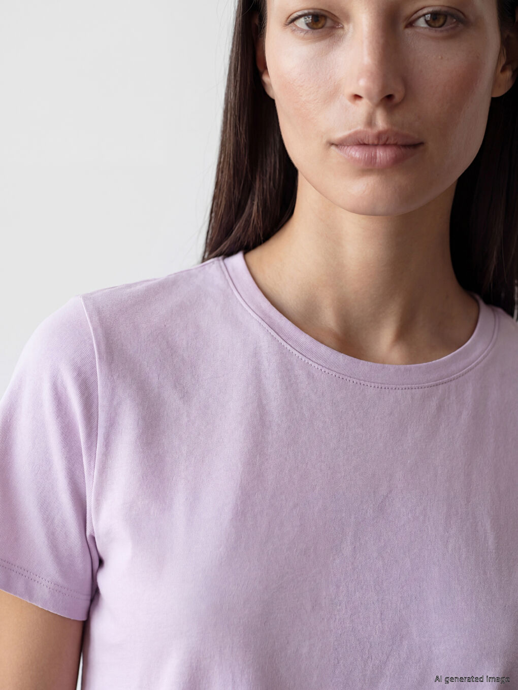 Crew Neck Women's T-Shirt-2