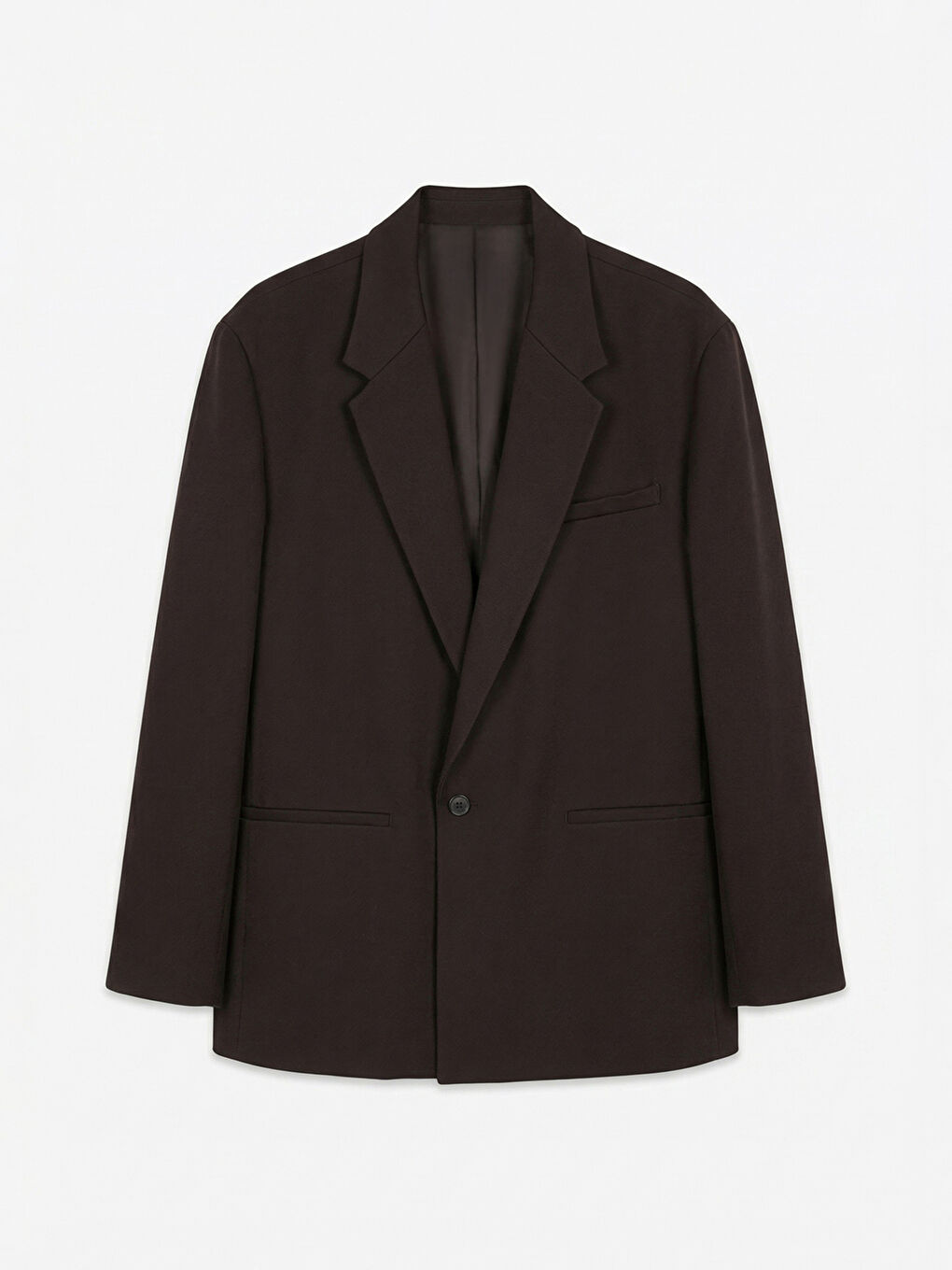 Kahverengi Standart Kalıp Erkek Blazer Ceket