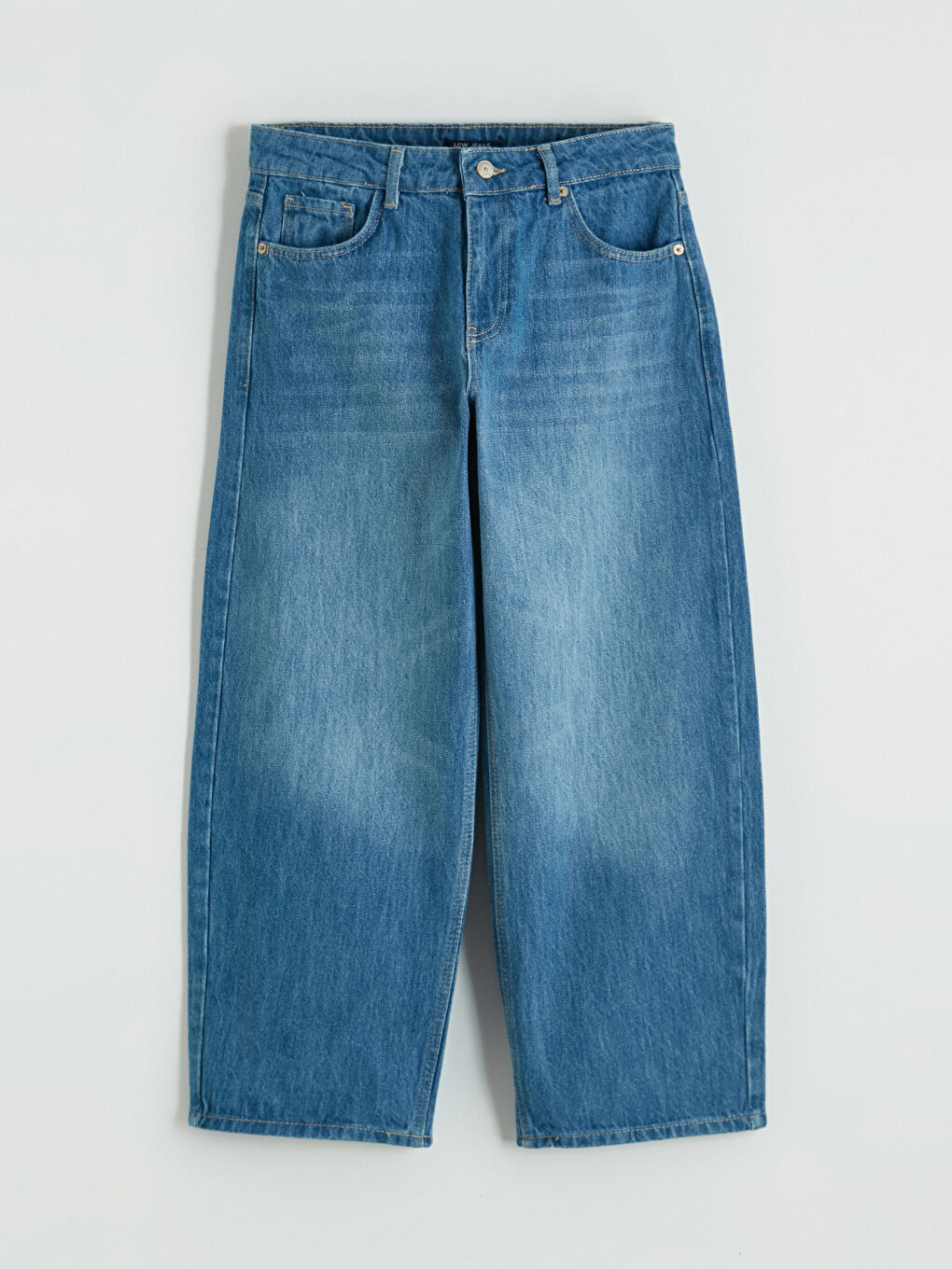 Blugi Barrel Fit Femei-4