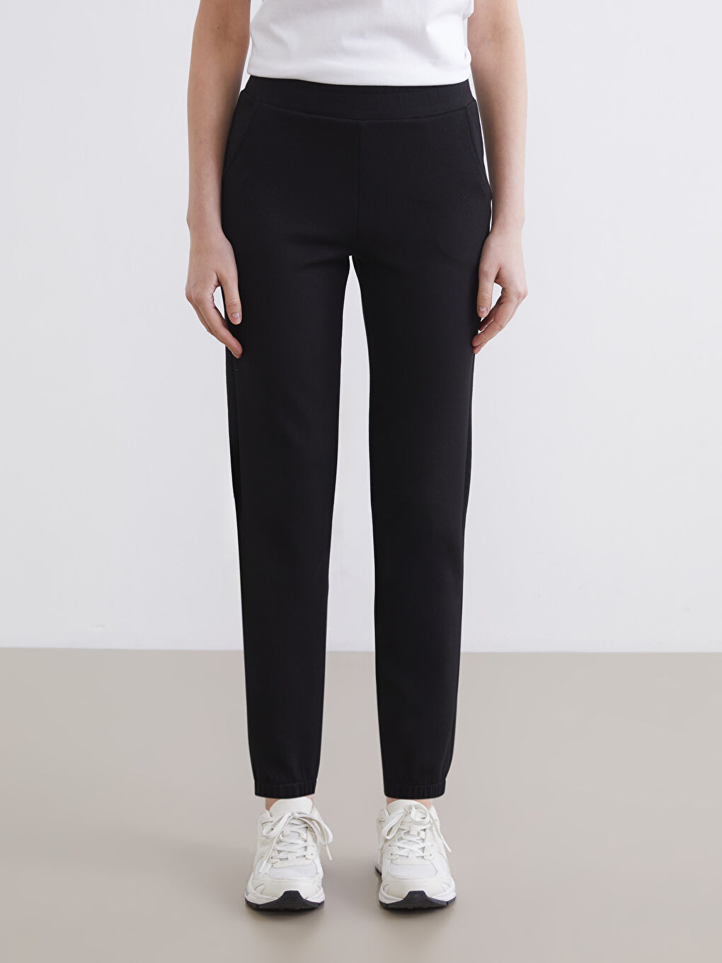 Женские спортивные джоггеры с эластичным поясом-2