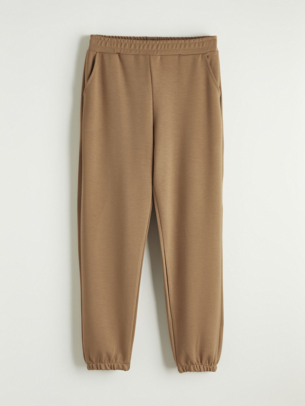 Sarı Beli Lastikli Kadın Jogger Eşofman Altı	