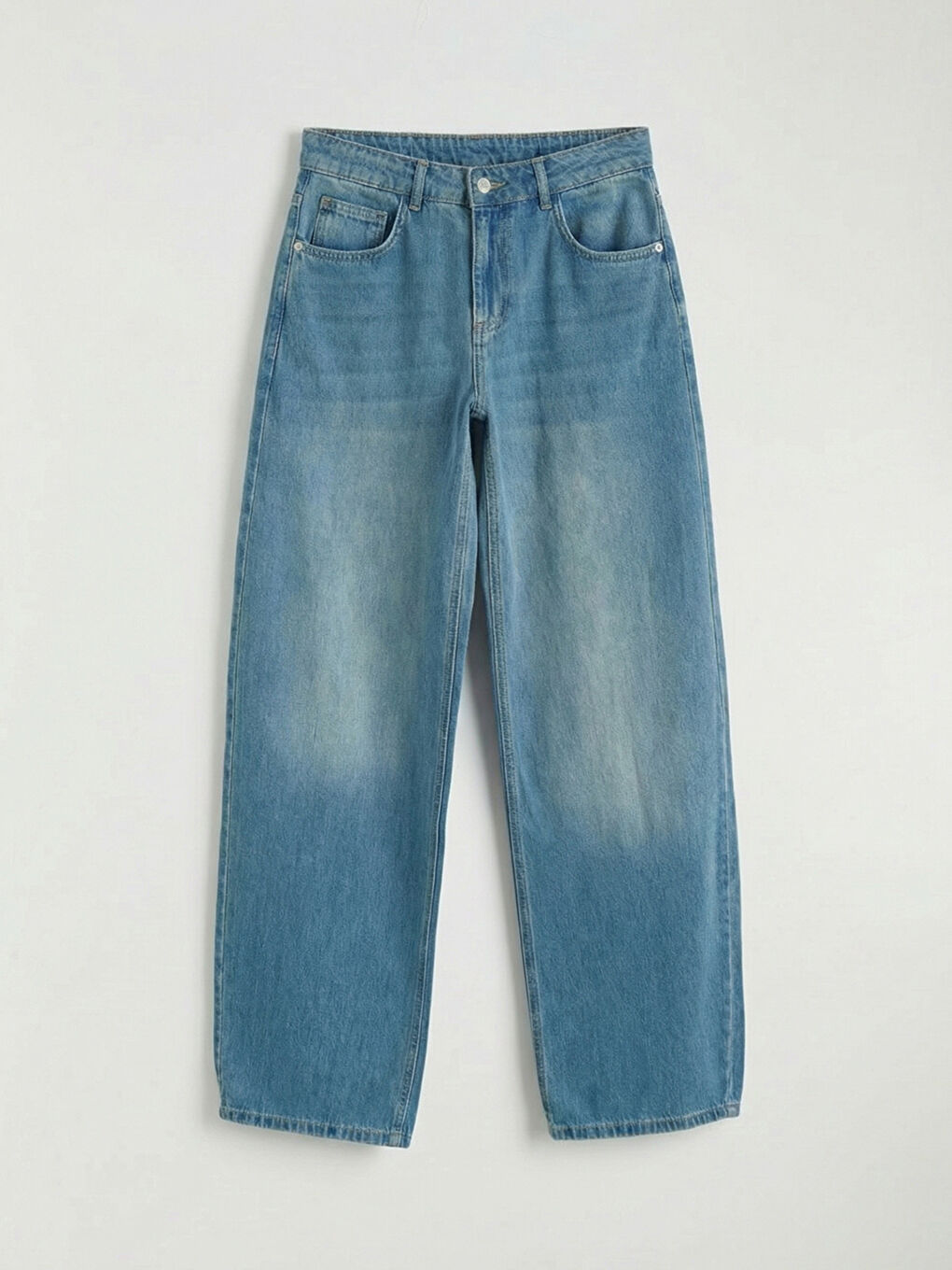 İndigo Balloon Fit Kadın Jean Pantolon