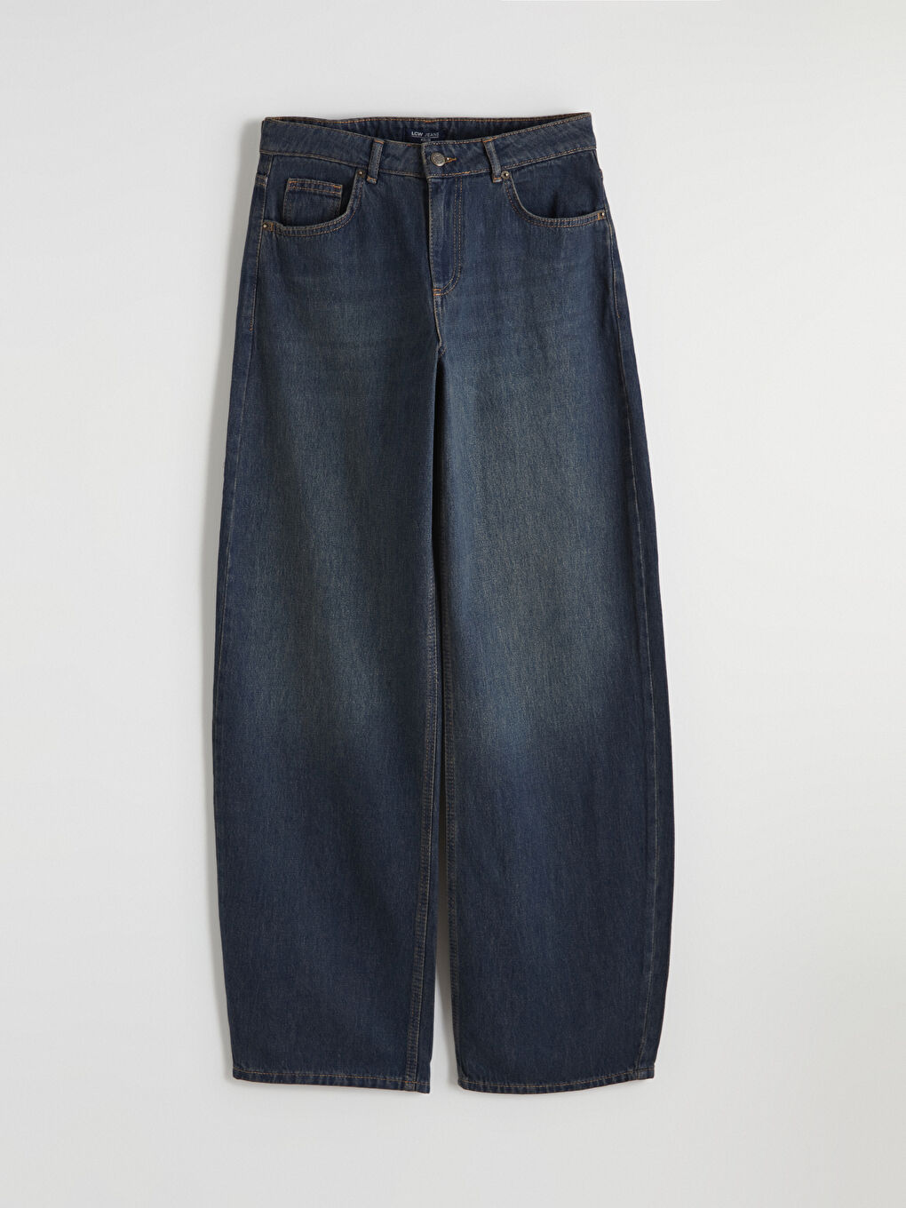 İndigo Balloon Fit Kadın Jean Pantolon-4