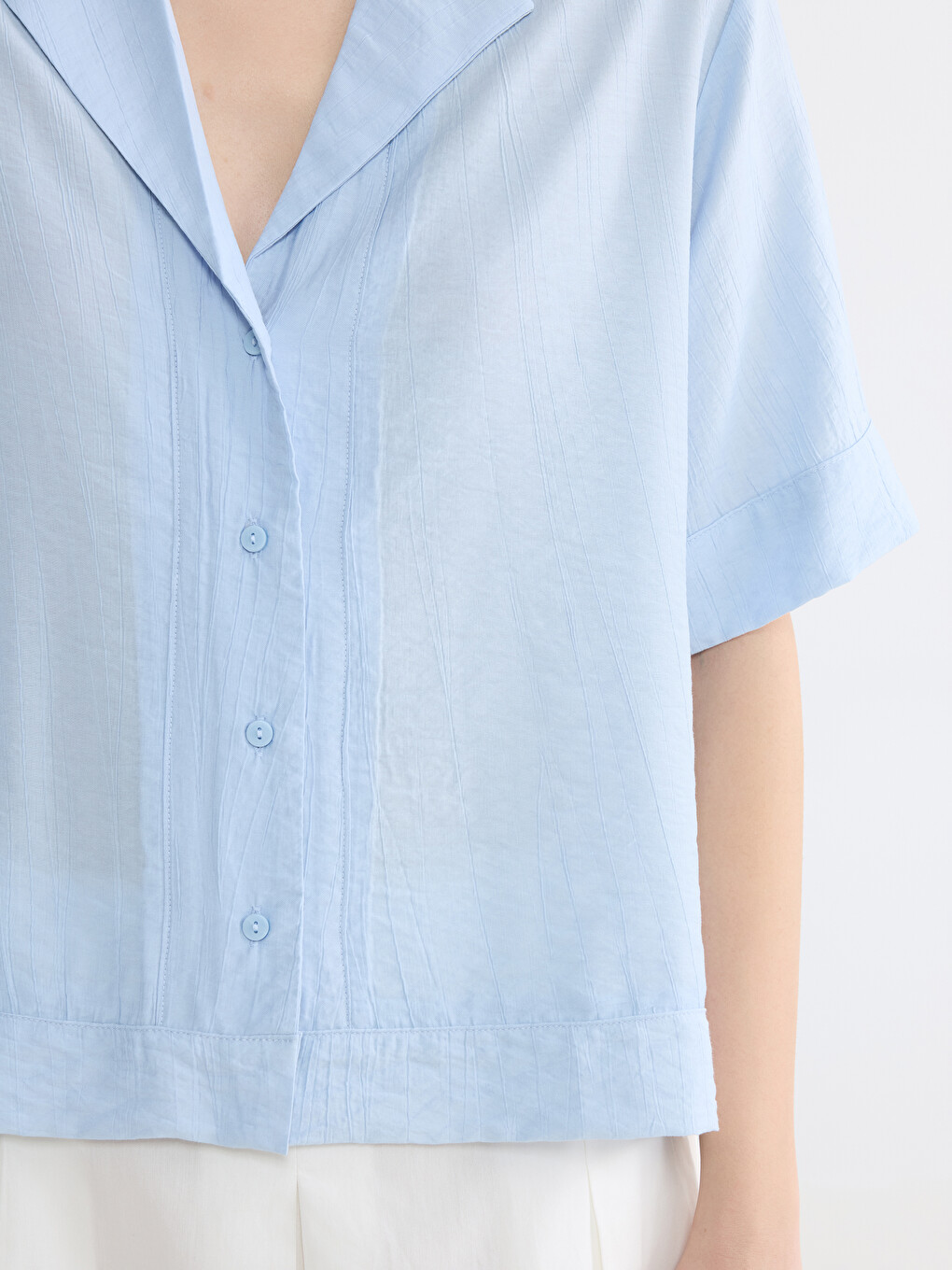 Textured Women's Shirt-2