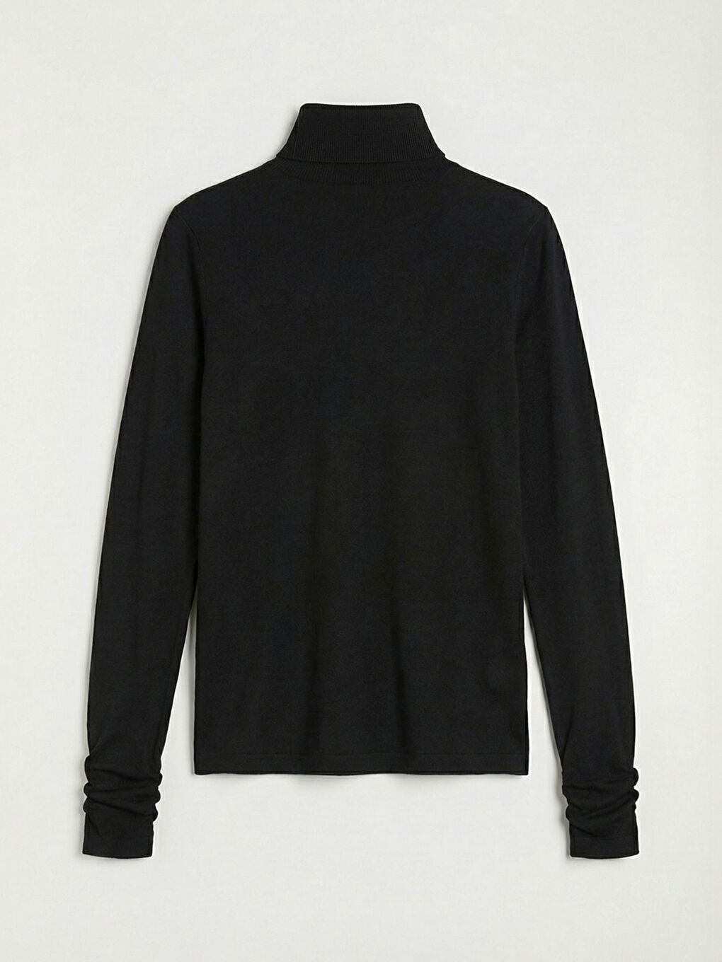 Siyah Dik Yaka Kadın Body-1