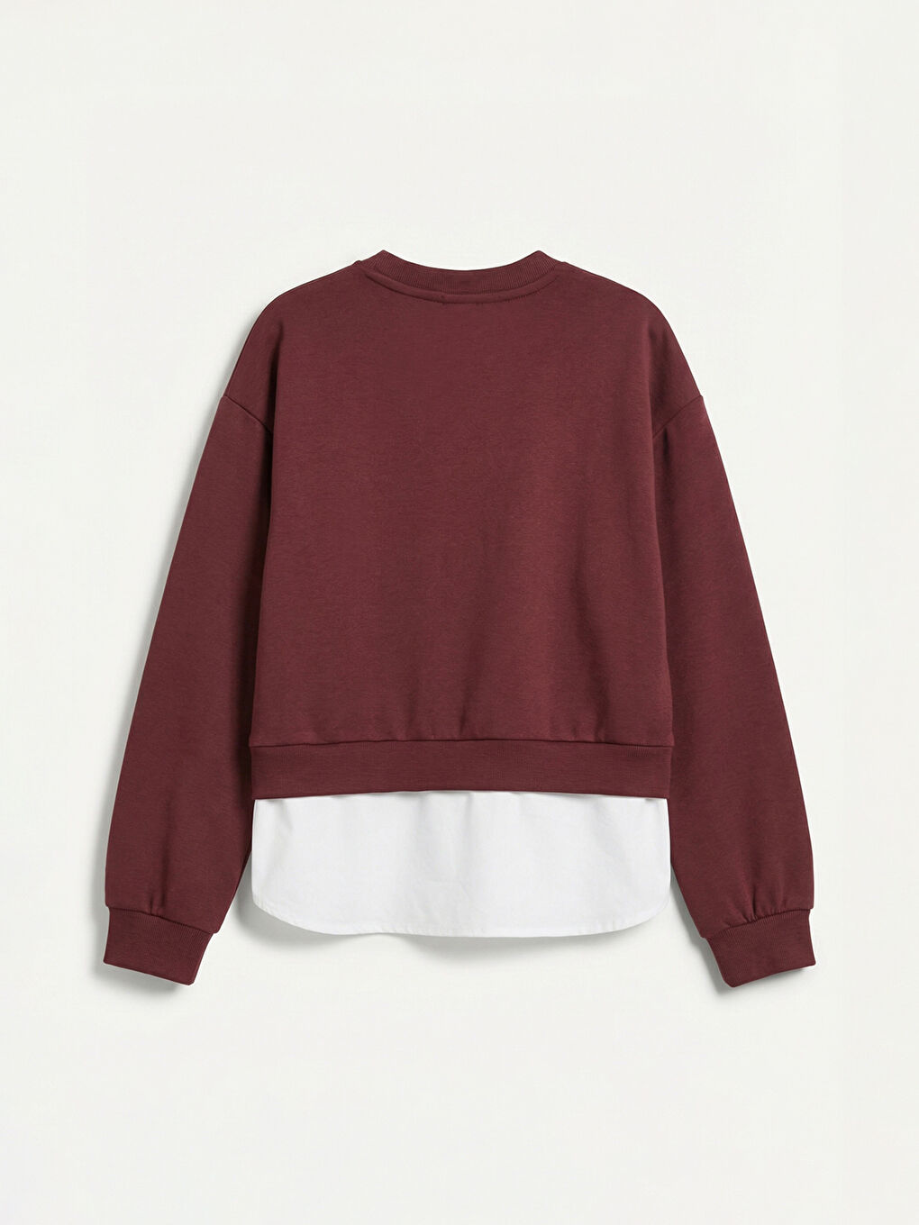 Bordo Hello Kitty Baskılı Kız Çocuk Sweatshirt ve Tayt-2