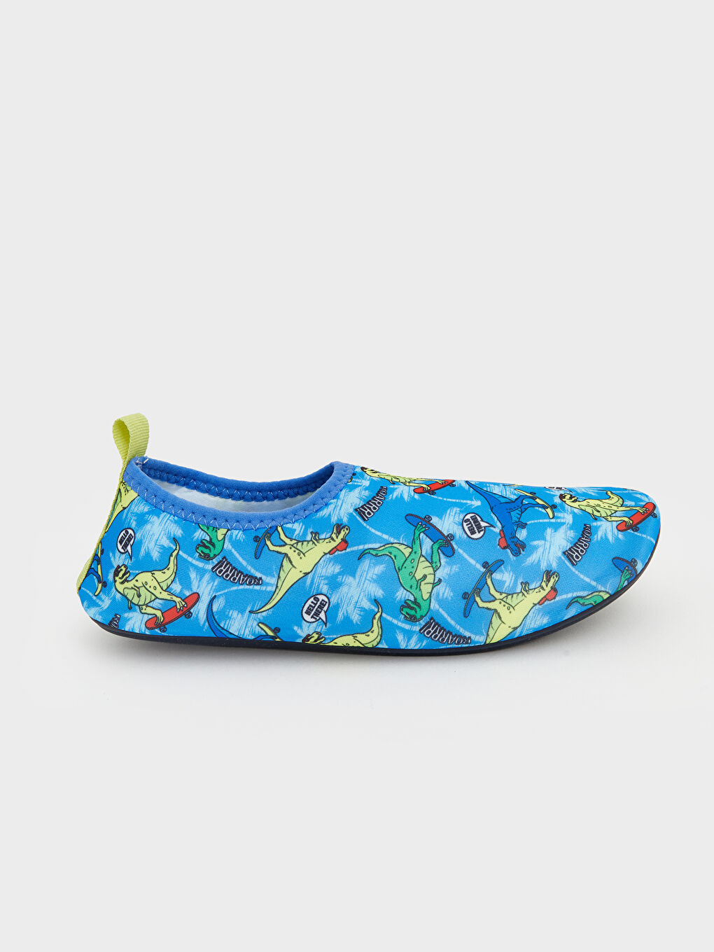 Printed Boys' Aqua Shoes-1