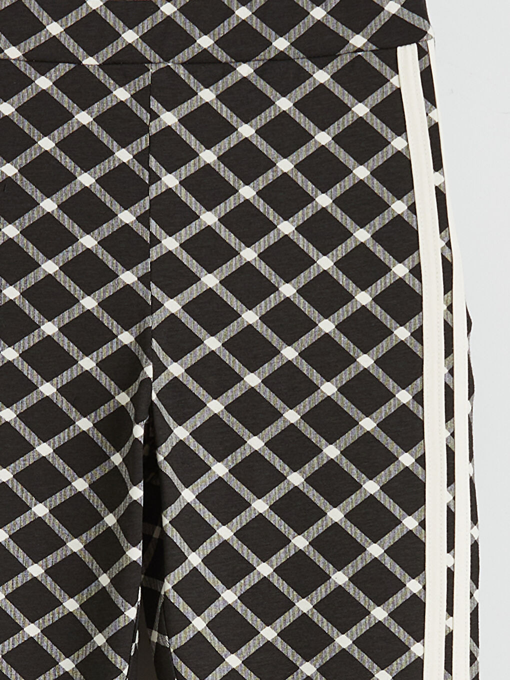 Siyah Fiyonk Detaylı İspanyol Paça Kız Çocuk Tayt-2