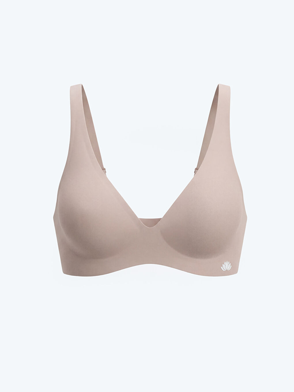 Pembe Balensiz Dolgusuz Üçgen Sütyen