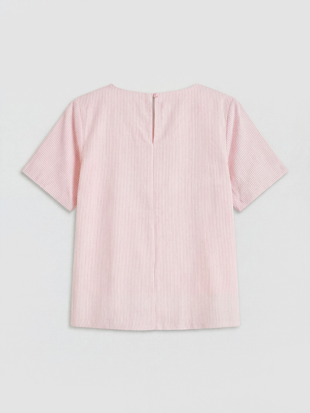 Pembe V Yaka Fiyonklu Kadın Pijama Takım-6