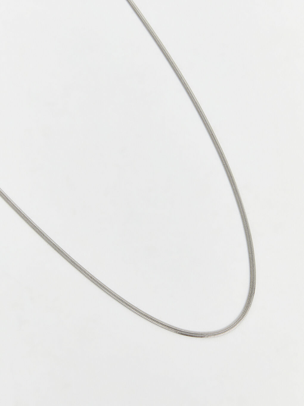 Gri Erkek Zincir Kolye-1