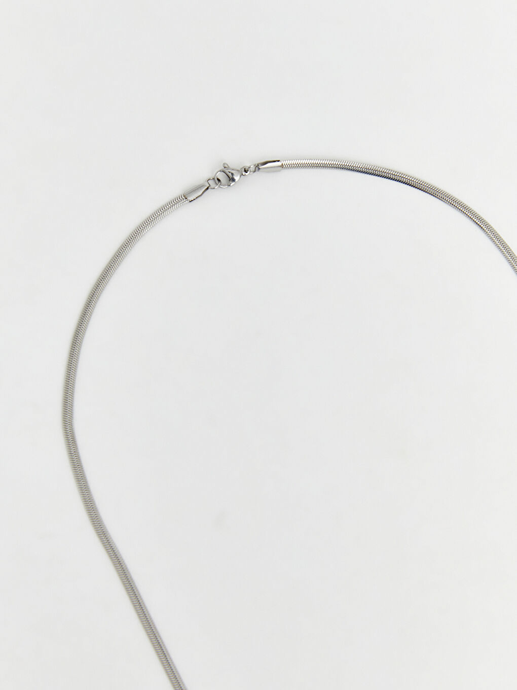 Gri Erkek Zincir Kolye-2