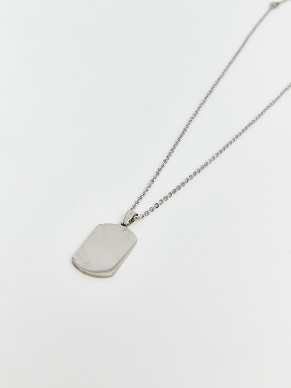 Gri Erkek Zincir Kolye-1