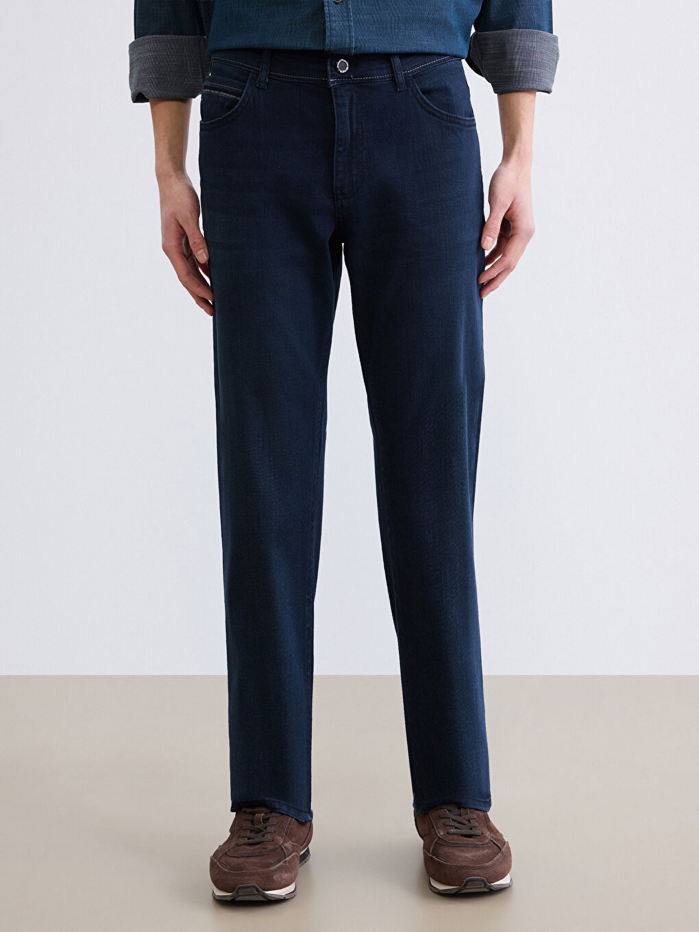 Antrasit 779 Regular Fit Erkek Jean Pantolon-1