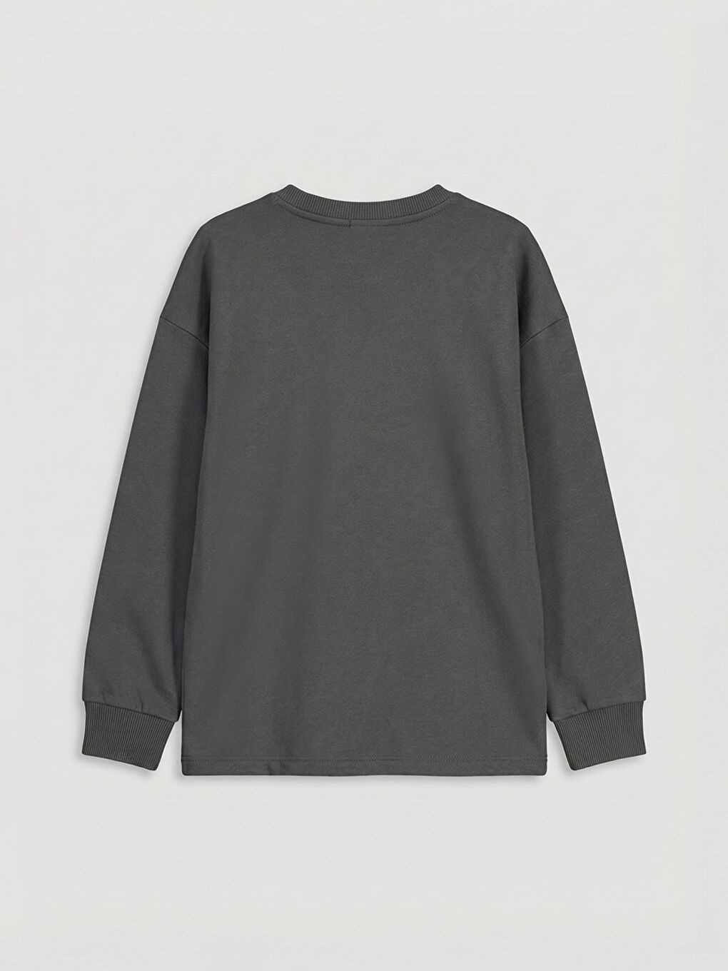 Gri Harry Potter Baskılı Erkek Çocuk Penye Tişört-1