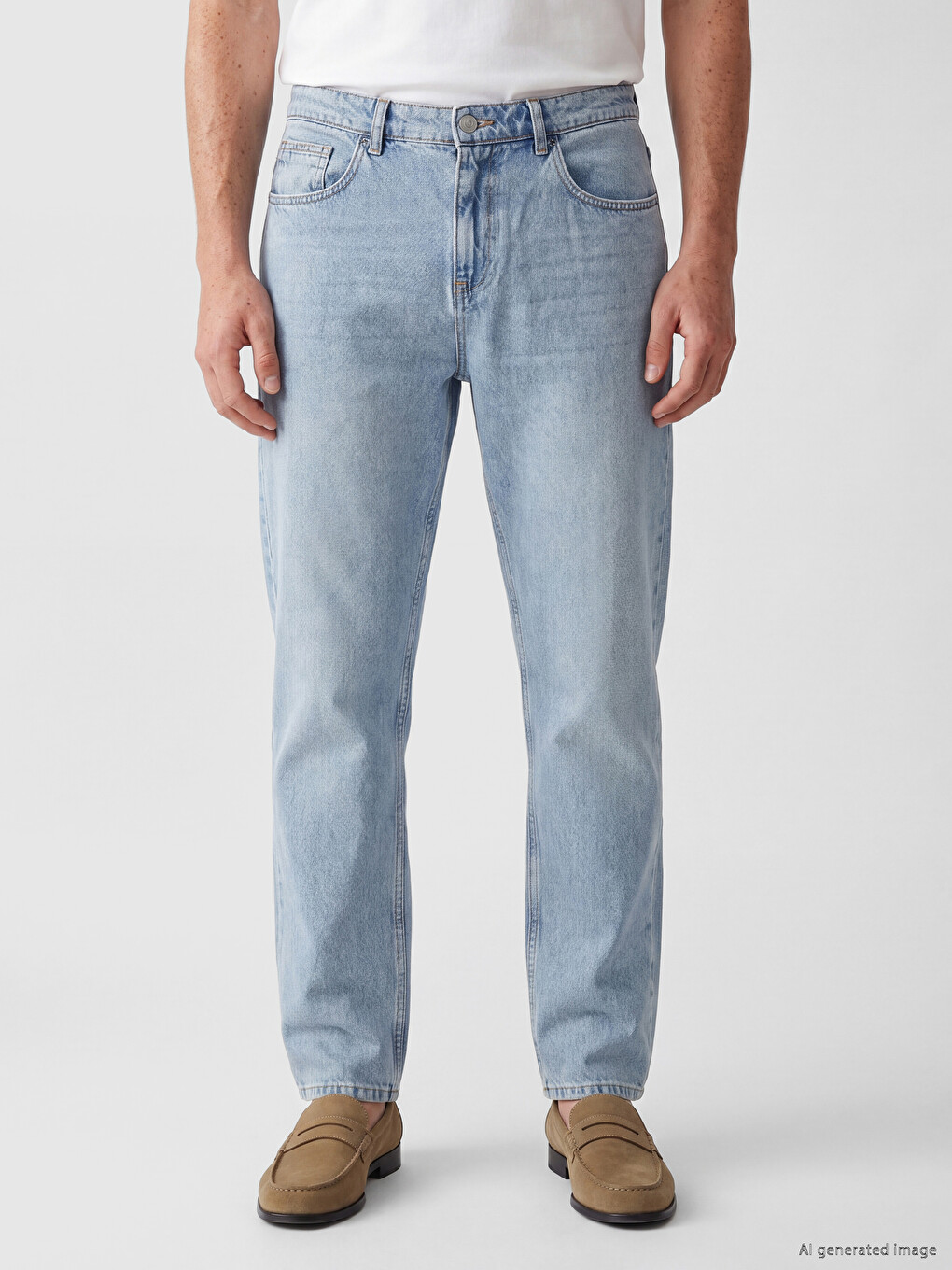 İndigo 745 Baggy Fit Erkek Jean Pantolon-1