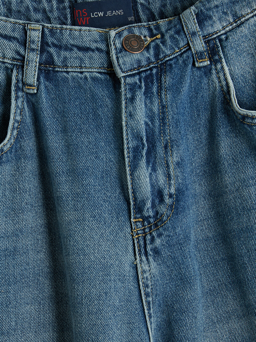 İndigo 745 Baggy Fit Erkek Jean Pantolon-2