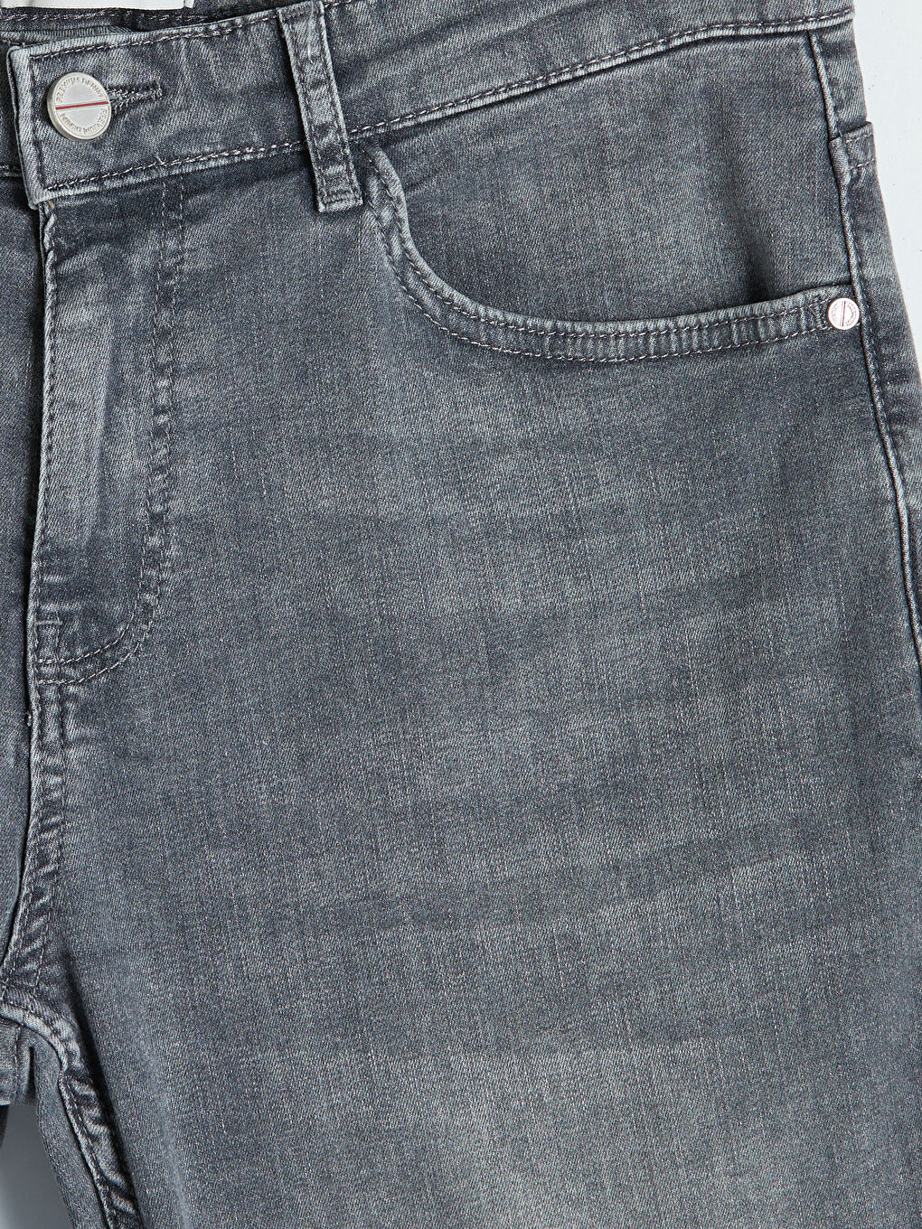 Gri 750 Slim Fit Erkek Jean Pantolon-2